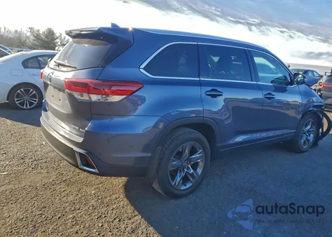 2018 Toyota Highlander Limited z USA, uszkodzony, nr VIN 5TDDZRFH8JS871896